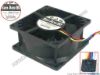 125395 Sanyo Denki 9G0812P1F081 Server - Square Fan 4-wire, 12V 0.58A Sanyo Denki 9G0812P1F081 Server - Square Fan 