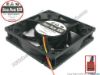 125405 Sanyo Denki 9G1212G401 Server - Square Fan sq120x120x25, 3-wire, 12V 0.9A Sanyo Denki 9G1212G401 Server - Square Fan 
