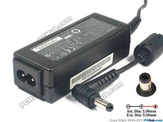 126354 Darfon BB01-K AC Adapter- Laptop 20V 2A, 5.5/2.5mm 12MM, 2-Prong Darfon BB01-K AC Adapter- Laptop 