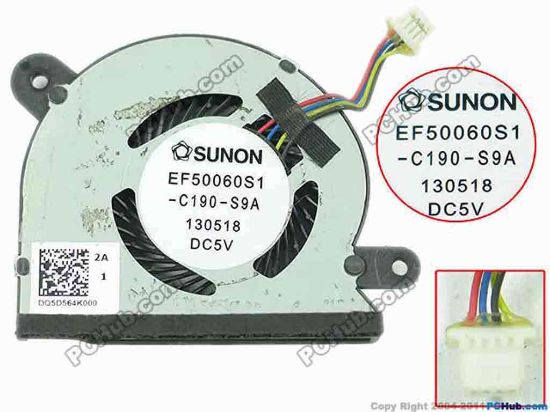 127412 SUNON EF50060S1-C190-S9A Cooling Fan  DQ5D564K000, DC5V 2.25W, Bare fan SUNON EF50060S1-C190-S9A Cooling Fan  <h3 class="tb-main-title" data-title="全新原装 正品 华硕 ASUS X200CA X200 X201 风扇 笔记本风扇" style='font: 700 16px/21px tahoma, arial, "hiragino sans gb", 宋体, sans-serif; margin: 0px; padding: 0px; color: #3c3c3c; text-transform: none; text-indent: 0px; letter-spacing: normal; word-spacing: 0px; white-space: normal; min-height: 21px; font-size-adjust: none; font-stretch: normal; background-color: #ffffff; -webkit-text-stroke-width: 0px;'>ASUS X200CA X200 X201 风扇<span class="Apple-converted-space">&nbsp;</span></h3><br />