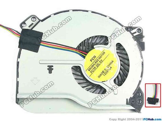 127556 Forcecon FC7P Cooling Fan  DC5V, Bare fan Forcecon FC7P Cooling Fan  