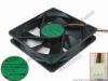 127641 ADDA AD1224UX-A73GL Server - Square Fan sq120x120x25, 3-wire, 24V 0.25A ADDA AD1224UX-A73GL Server - Square Fan 