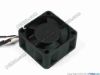 128013 SUNON PMD1204PKB3 Server - Square Fan A.2.B1749.R.GN, DC 12V 2.6W, 40x40x20mm SUNON PMD1204PKB3 Server - Square Fan 