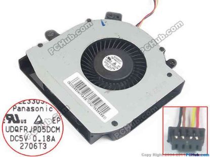 129429 Lenovo ThinkPad Edge E430C Cooling Fan  UDQFRJP05DCM, Bare fan Lenovo ThinkPad Edge E430C Cooling Fan  