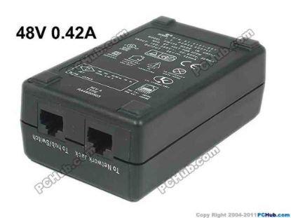 130170 I.T.E Power Supply PW130 AC Adapter- Laptop 48V 0.42A, RJ45 Socket, 2-Prong I.T.E Power Supply PW130 AC Adapter- Laptop 