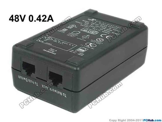 130170 I.T.E Power Supply PW130 AC Adapter- Laptop 48V 0.42A, RJ45 Socket, 2-Prong I.T.E Power Supply PW130 AC Adapter- Laptop 