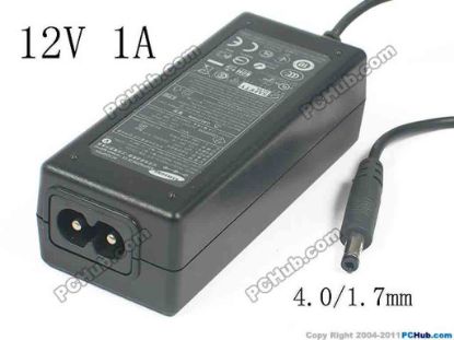 130246 Samsung Laptop Common Item (Samsung Laptop) AC Adapter- Laptop SAD1212, 12V 1A, Barrel 4.0/1.7mm, 2-Prong Samsung Laptop Common Item (Samsung Laptop) AC Adapter- Laptop 