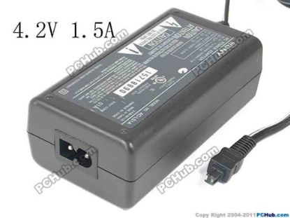 130272 Sony Common Item (Sony) AC Adapter 5V-12V AC-LS1A, 4.2V 1.5A, Ractangular Tip, 2-Prong Sony Common Item (Sony) AC Adapter 5V-12V 
