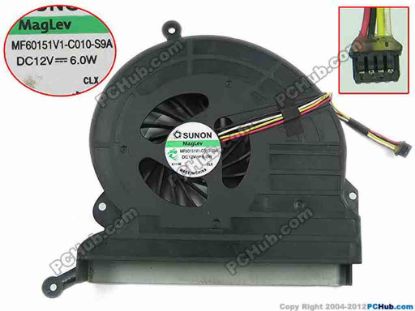 131009 SUNON MF60151V1-C010-S9A Cooling Fan  DC12V 6.0W, Bare SUNON MF60151V1-C010-S9A Cooling Fan  For HP&nbsp;Pavilion MS216d