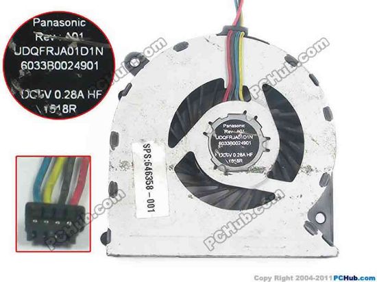 131761 Panasonic UDQFRJA01D1N Cooling Fan  646358-001, 5V 0.28A, Bare Panasonic UDQFRJA01D1N Cooling Fan  <h3 class="tb-main-title" data-title="全新原裝HP惠普 4436S 4435S 4431S 4430S 4331S 4330S筆記本風扇" style='font: 700 16px/21px tahoma, arial, "hiragino sans gb", 宋体, sans-serif; margin: 0px; padding: 0px; color: #3c3c3c; text-transform: none; text-indent: 0px; letter-spacing: normal; word-spacing: 0px; white-space: normal; min-height: 21px; background-color: #ffffff; -webkit-text-stroke-width: 0px;'>4436S 4435S 4431S 4430S 4331S 4330S HP</h3>