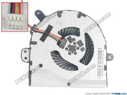 131880 Delta Electronics KSB0605HC Cooling Fan  -CC15, DC5V 0.45A, Bare fan Delta Electronics KSB0605HC Cooling Fan  