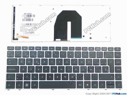 132174 HP ProBook 5330m Keyboard 650377-071, Spain, with Backlit "New" HP ProBook 5330m Keyboard 