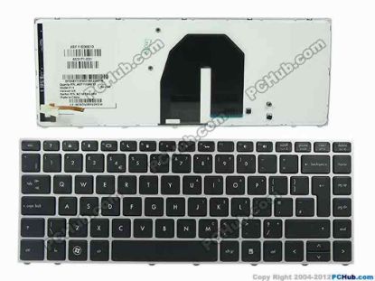 132175 HP ProBook 5330m Keyboard 650377-031, UK, with Backlit "New" HP ProBook 5330m Keyboard 