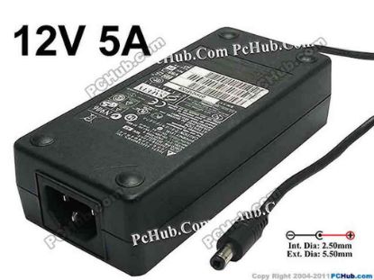 133167 Cisco 341-0231-02 AC Adapter 5V-12V 12V 5A 60W, Barrel 5.5/2.5mm, IEC C14 Cisco 341-0231-02 AC Adapter 5V-12V <span id="ctl00_ContentPlaceHolder1_ItemDesc1_lblItemDescription">Cisco P/N: 341-0231-01<br />
Model: EADP-60KB B 
<p>AC INPUT: 100-240V~ 1.5A, 50-60Hz <br />
DC OUTPUT: 12V 5A 60W<br />
Connecter size: Int. Diameter:&nbsp; 2.50mm&nbsp;&nbsp;&nbsp;&nbsp;<br />
&nbsp;&nbsp;&nbsp;&nbsp;&nbsp;&nbsp;&nbsp;&nbsp;&nbsp;&nbsp;&nbsp;&nbsp;&nbsp;&nbsp;&nbsp;&nbsp;&nbsp;&nbsp;&nbsp;&nbsp;&nbsp;&nbsp;&nbsp;Ext. Diameter:&nbsp; 5.50mm<br />
&nbsp;&nbsp;&nbsp;&nbsp;&nbsp;&nbsp;&nbsp;&nbsp;&nbsp;&nbsp;&nbsp;&nbsp;&nbsp;&nbsp;&nbsp;&nbsp;&nbsp;&nbsp;&nbsp;&nbsp;&nbsp;&nbsp;&nbsp;Length&nbsp;&nbsp;&nbsp;&nbsp;&nbsp;&nbsp;&nbsp;&nbsp;&nbsp; : 10.00mm&nbsp;&nbsp;&nbsp;&nbsp;&nbsp;&nbsp;&nbsp;&nbsp;&nbsp;&nbsp;&nbsp;&nbsp;&nbsp;&nbsp;&nbsp;&nbsp;&nbsp;&nbsp;</p>
<p>Dimension: 134 x&nbsp;61 x 34 mm</p>
<p>*Please do not mix up with another adapter with the same model number but different connector size, please check carefully the connector's measurement of your adapter.<br />
</p>
<div>
<p>**Please take note,&nbsp;3 wire (IEC C13) AC <a shape="rect" href="http://www.pchub.com/uph/category/356-0-0-1-2/Laptop-Spare-Part.html"><font color="#810081">power cord</font></a> not included.</p></div></span>