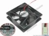 133554 CROWN AGE09225S12H Server - Square Fan sq90x90x25mm, 2-wire, 12V 0.41A CROWN AGE09225S12H Server - Square Fan 