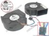 134396 Delta Electronics BFB1012EH Server - Blower Fan -6A15, DC 12V 2.94A, 97x97x33mm, 2fan Delta Electronics BFB1012EH Server - Blower Fan 