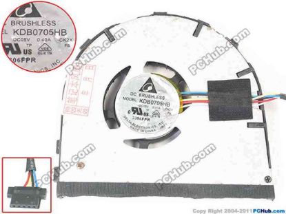 134589 Delta Electronics KDB0705HB Cooling Fan  CK2X, 5V 0.40A, w20x5x5 Delta Electronics KDB0705HB Cooling Fan  