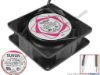 134612 Sunon Wealth DP200A Server - Square Fan 2122HSL, AC 110V 0.14A, 80x80x25mm Sunon Wealth DP200A Server - Square Fan &nbsp; <br />