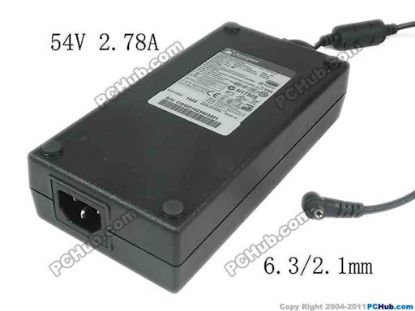 136333 Juniper 740-027642 AC Adapter 20V & Above 54V, 2.78A, 6.3.2.1mm, C14 Juniper 740-027642 AC Adapter 20V & Above 