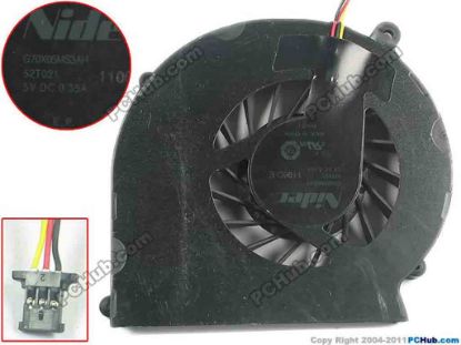 137482 Nidec G70X05MS3AH Cooling Fan  G70X05MS3AH, 52T021 Nidec G70X05MS3AH Cooling Fan  