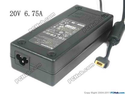 137750 Lenovo Common Item (Lenovo) AC Adapter- Laptop 20V 6.75A, Rectangular Tip, 3-Prong, New Lenovo Common Item (Lenovo) AC Adapter- Laptop <p>To be used for the laptop :</p>
<p>&nbsp;X1 Yoga 11 13 G505 G405 G500 G400 M490S X230S X240 X240S S3 S5 T440 T440S T440P E431 E531<br />
</p>