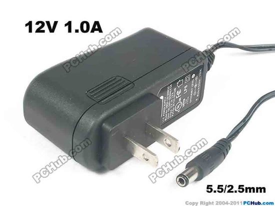 142948 Amigo AMS9-1201000FU2 AC Adapter - NEW Original AMS9-1201000FU2, 12V 1.0A, Barrel 5.5/2.5mm, US 2- Amigo AMS9-1201000FU2 AC Adapter - NEW Original 