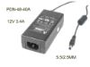 143109 Other Brands MeiKai AC Adapter 5V-12V 12V 3.4A,  Barrel 2.5/5.5mm, IEC C14 Other Brands MeiKai AC Adapter 5V-12V