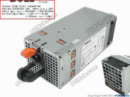 143384 Dell PowerEdge T310 Server - Power Supply 400W, A400EF-S0, AA25730L, 0VV034 Dell PowerEdge T310 Server - Power Supply 