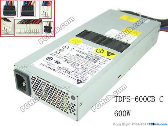 143408 Delta Electronics TDPS-600CB Server - Power Supply 600W, TDPS-600CB C Delta Electronics TDPS-600CB Server - Power Supply 