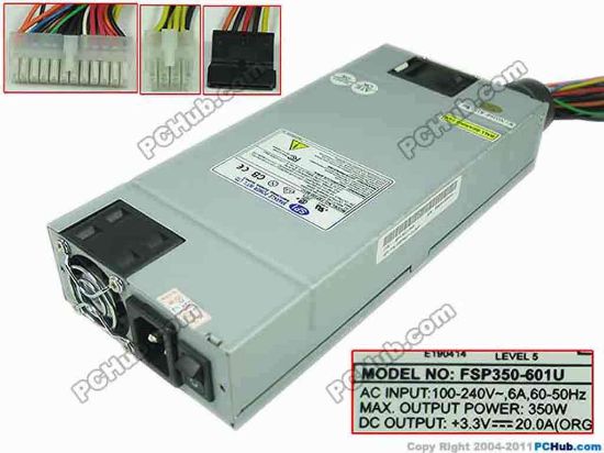 143660 Sparkle Power FSP350-601U Server - Power Supply 330W, FSP350-601U Sparkle Power FSP350-601U Server - Power Supply