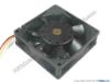 143918 Sanyo Denki 109P0812H416 Server - Square Fan sq80x80x25, w50x3x3, 12V 0.14A Sanyo Denki 109P0812H416 Server - Square Fan 