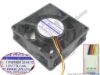 143919 Sanyo Denki 109P0812H415 Server - Square Fan sq80x80x25, w55x3x3, 12V 0.14A Sanyo Denki 109P0812H415 Server - Square Fan 
