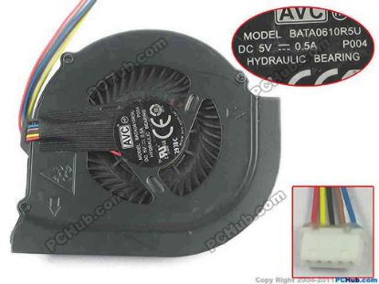 143978 AVC BATA0610R5U Cooling Fan  BATA0610R5U, P004 AVC BATA0610R5U Cooling Fan  69