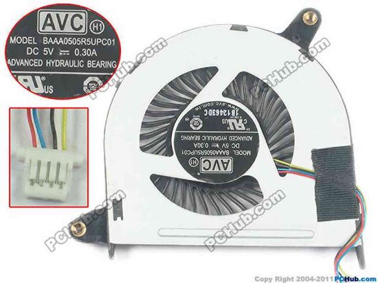 143979 AVC BAAA0505R5UPC01 Cooling Fan  BAAA0505R5UPC01 AVC BAAA0505R5UPC01 Cooling Fan  
