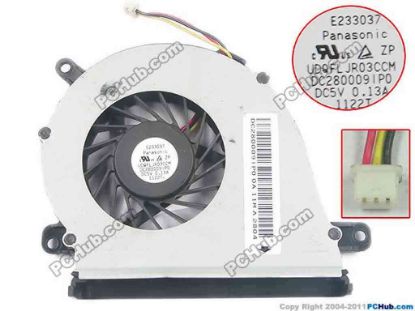 143982 Panasonic UDQFLJR03CCM Cooling Fan  UDQFLJR03CCM Panasonic UDQFLJR03CCM Cooling Fan  