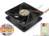144180 Y.S TECH NYW08025048BM Server - Square Fan sq80x80x25mm, 3-wire, 48V 0.13A Y.S TECH NYW08025048BM Server - Square Fan 