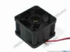 144552 Sanyo Denki 109P0424H320 Server - Square Fan sq40x40x28mm, 2-wire, 24V 0.095A Sanyo Denki 109P0424H320 Server - Square Fan 