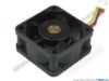 144557 Sanyo Denki 109P0424H6D17 Server - Square Fan sq40x40x20mm, 3-wire, 12V 0.07A Sanyo Denki 109P0424H6D17 Server - Square Fan 