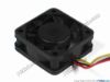 144560 Sanyo Denki 109P0424H7D16 Server - Square Fan sq40x40x15mm, w80x3x3, 24V 0.08A Sanyo Denki 109P0424H7D16 Server - Square Fan