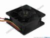 144579 Sanyo Denki 109P0815H2M03 Server - Square Fan sq80x80x32mm, w60x3x3, 15V 0.13A Sanyo Denki 109P0815H2M03 Server - Square Fan 