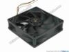 144768 Sanyo Denki 9S0912P4F01 Server - Square Fan sq92x92x25mm, w80x4x4, 12V 0.17A Sanyo Denki 9S0912P4F01 Server - Square Fan 