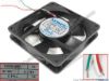 145030 NONOISE F1225E48B2 Server - Square Fan DC 48V 0.170A, 120x120x25mm, 3-wire NONOISE F1225E48B2 Server - Square Fan 