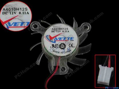 145494 Other Brands Vette Server - Frameless / GPU Fan 12V 0.11A, dia35, ctc28, w80x2x2 Other Brands Vette Server - Frameless / GPU Fan Cooling Fan for display card