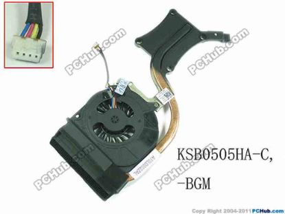 145835 Dell Latitude E6420 Cooling Fan  5V 1.15W, Heatsink Fan Dell Latitude E6420 Cooling Fan