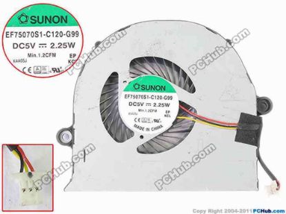 145951 SUNON EF75070S1-C120-G99 Cooling Fan  5V, Bare Fan SUNON EF75070S1-C120-G99 Cooling Fan  <h3 class="tb-main-title" data-title="全新原装宏碁E5-571G E5-571 E5-471G E5-471风扇 V3-572G风扇" style='font: 700 16px/21px tahoma, arial, "hiragino sans gb", 宋体, sans-serif; margin: 0px; padding: 0px; color: #3c3c3c; text-transform: none; text-indent: 0px; letter-spacing: normal; word-spacing: 0px; white-space: normal; min-height: 21px; background-color: #ffffff; -webkit-text-stroke-width: 0px;'>E5-571G E5-571 E5-471G E5-471</h3>