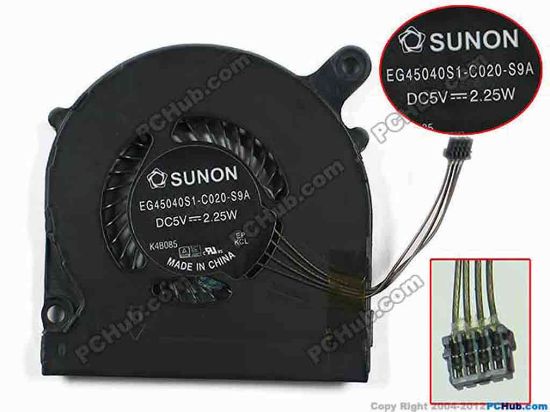 145954 SUNON EG45040S1-C020-S9A Cooling Fan  DC5V 2.25W, Bare Fan SUNON EG45040S1-C020-S9A Cooling Fan  <span style="color: #ff0000;">Lenovo Yoga2 Pro13-ISE Pro13-IFI</span>