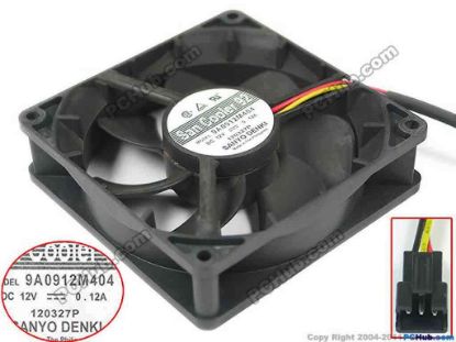 146461 ebm-papst W2G107-AD73-15 Server - Square Fan sq120x120x38mm, 4-wire, 48V 4.8W ebm-papst W2G107-AD73-15 Server - Square Fan 