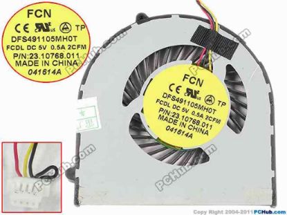 147028 Forcecon DFS491105MH0T Cooling Fan  DFS491105MH0T, FCDL Forcecon DFS491105MH0T Cooling Fan  