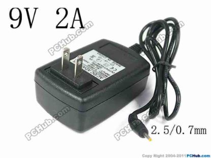 147048 PCH OEM Power AC Adapter - Compatible Y-0920, 9V 2A, Barrel 2.5/0.7mm, New PCH OEM Power AC Adapter - Compatible 