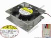 147064 Sanyo Denki 9GL1224G107 Server - Square Fan 9GL1224G107, 3-wire Sanyo Denki 9GL1224G107 Server - Square Fan 